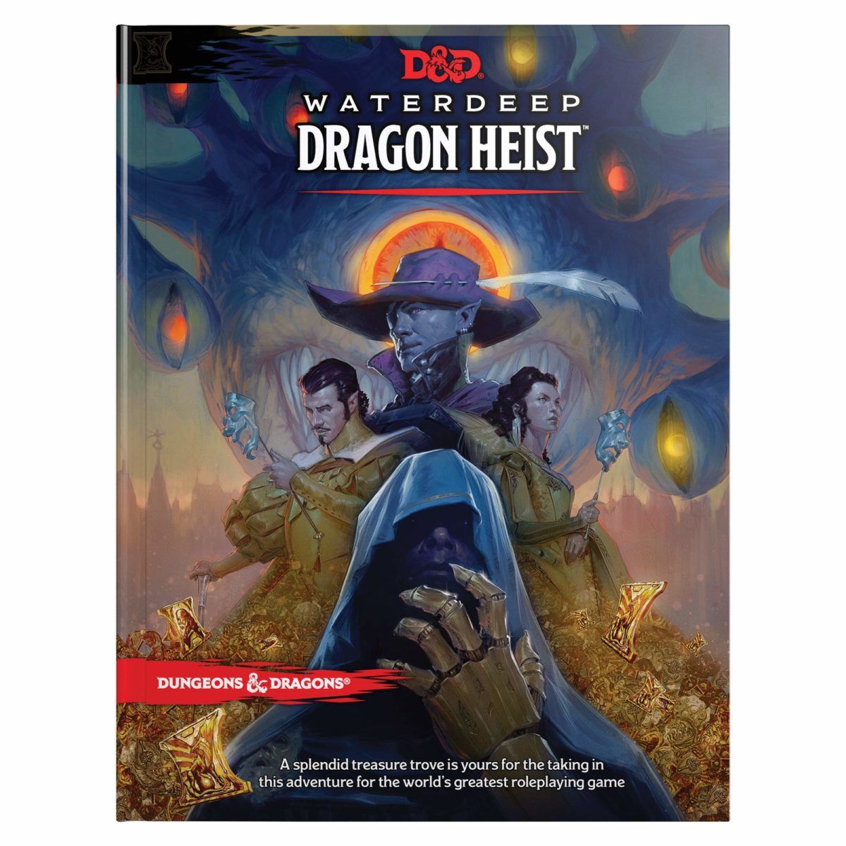 מבוכים ודרקונים Waterdeep Dragon Heist manual.