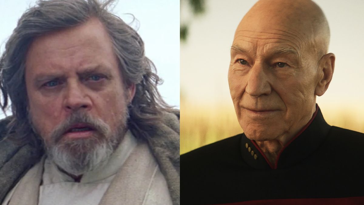 Luke Skywalker in Jean-Luc Picard.