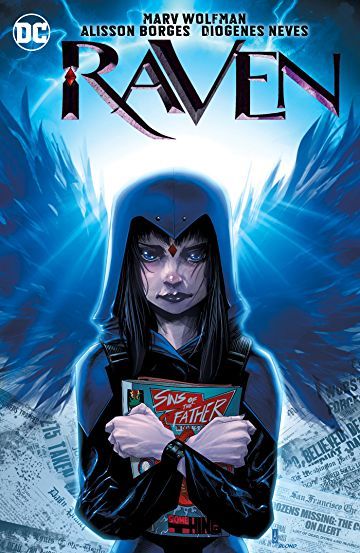 Raven çizgi roman mini dizisi kapağı.