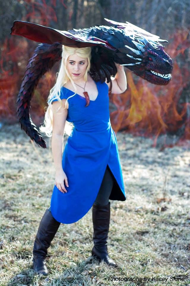 Redelik gou sal jy nie die huidige Daenerys & haar drake kan cosplay nie, maar nog nie
