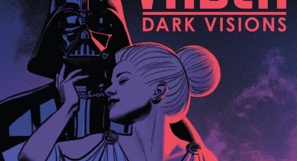 En son Marvel Star Wars çizgi romanı Vader: Dark Visions'ın kapağı.