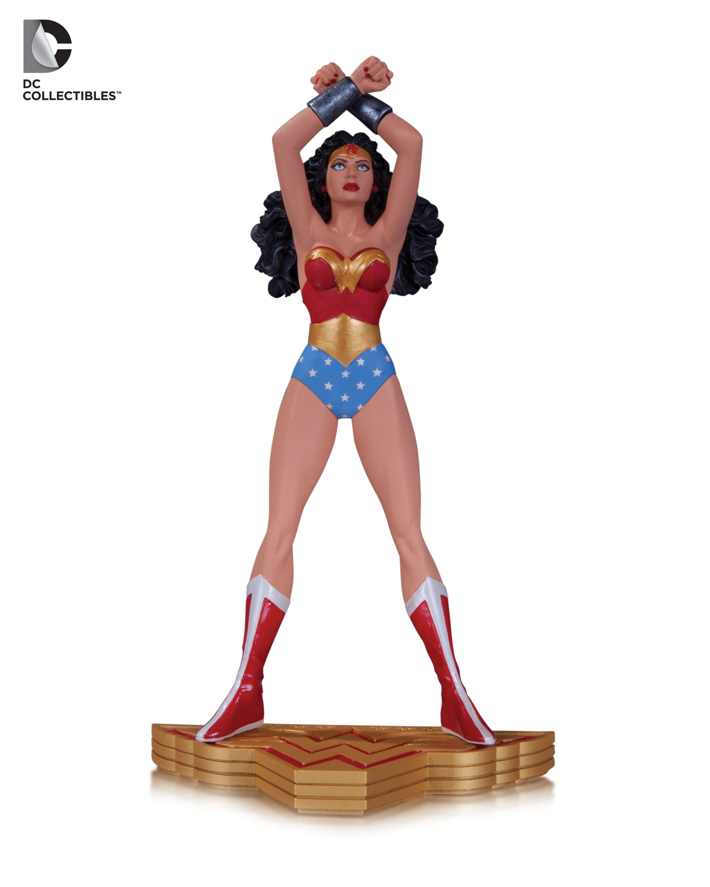 Dealbh Ealaín Cogaidh Wonder Woman Woman Mary Exclusive: DC Collectibles ’George Perez