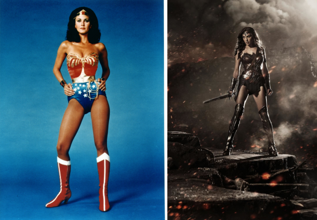 Lynda Carter E E Ladies Daretu à L'ultime Wonder Woman Comic Talk Gal Gadot