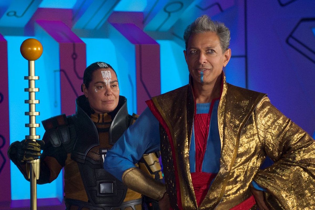 Slettet Thor: Ragnarok Scene er Jeff Goldblum på hans Jeff Goldblumiest