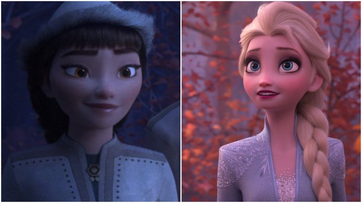 Honeymarren a Elsa vo filme Frozen 2