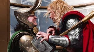 Thor ve Loki dövüşü