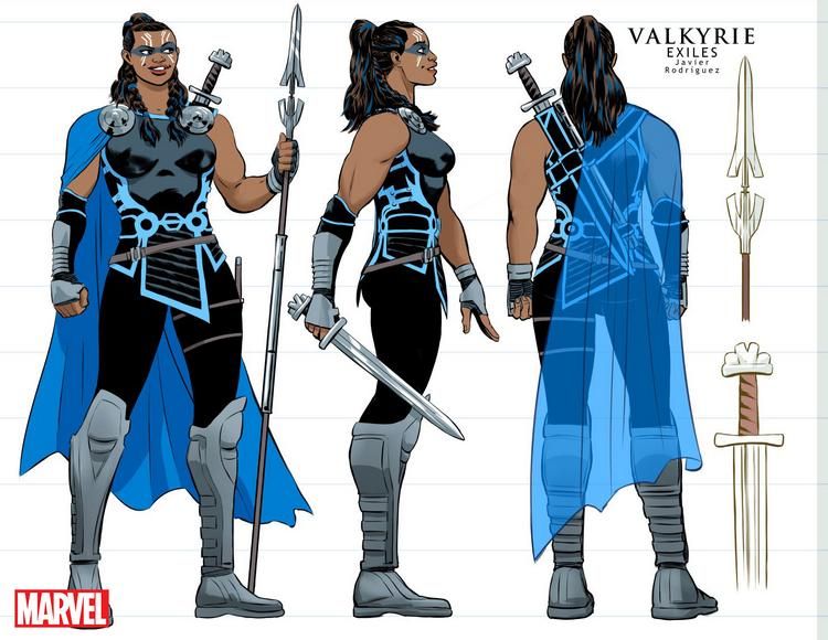 Valchiria di Tessa Thompson da Thor: Ragnarok Va à Star in un Fumettu Marvel!