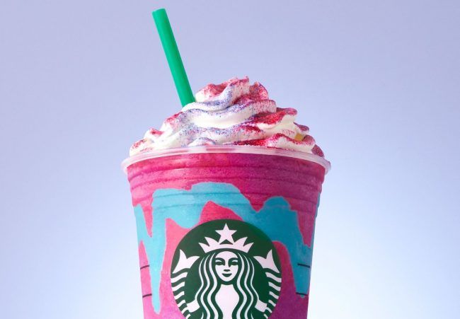 Starbucks Unicorn Frappuccino yaradır və Dünya zirvəli Unicorn-a çatır