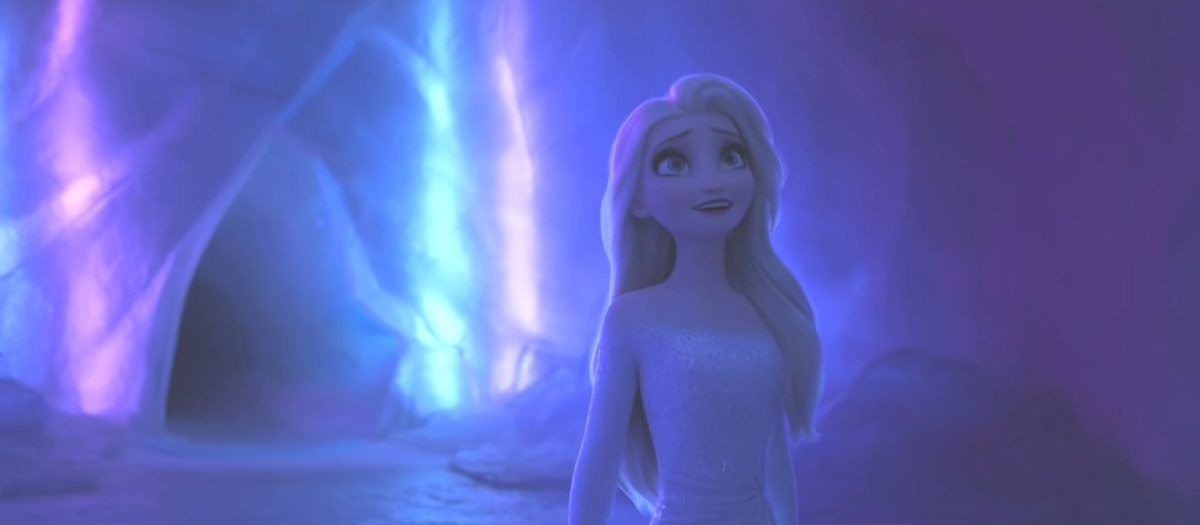 Donmuş 2 buzul üzerinde Elsa