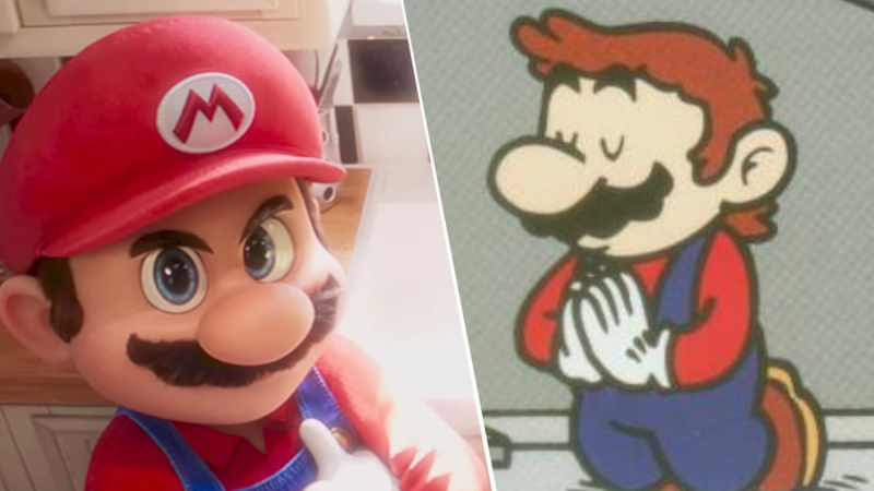 Komiek maakt de beste zaak voor Mario's religie