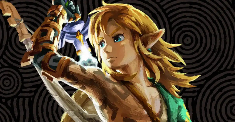 Nyt kunstværk af link i 'The Legend of Zelda: Tears of the Kingdom' er en farlig tørstfælde