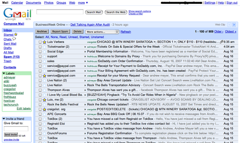 Ինչպե՞ս նոր Gmail- ը երկու կտտոցով ավելի նման լինել հին Gmail- ին