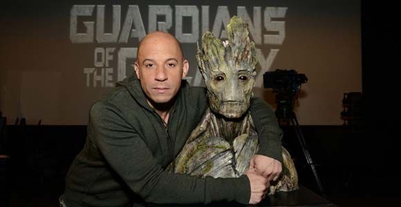 Has sentit? Vin Diesel interpreta Groot a Guardians of the Galaxy de Marvel.