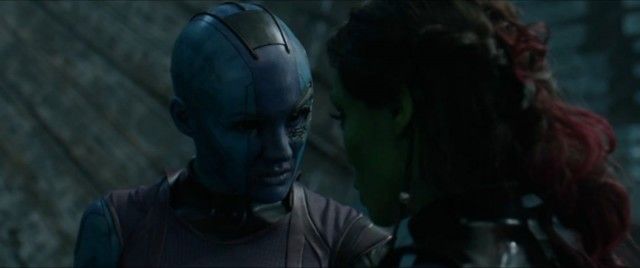 Karen Gillan emocionada de explorar la relación de Nebula y Gamora en Guardians of the Galaxy 2
