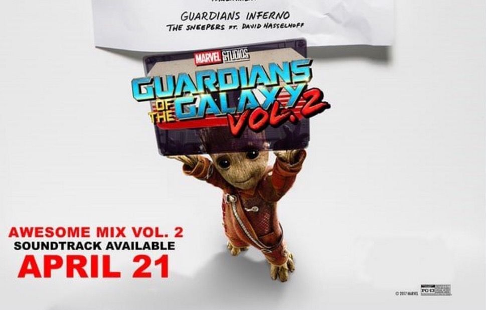 Rock Out untuk Guardians of the Galaxy Vol. Campuran Keren Baru 2