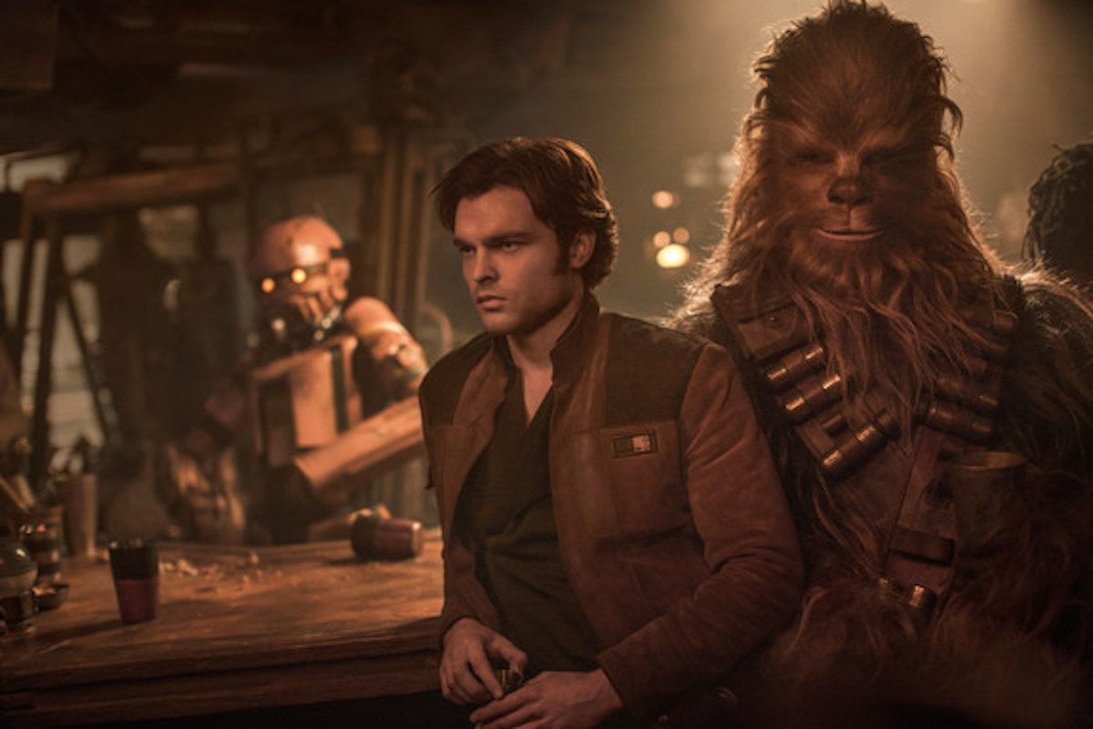 Han Solo en Chewbacca in