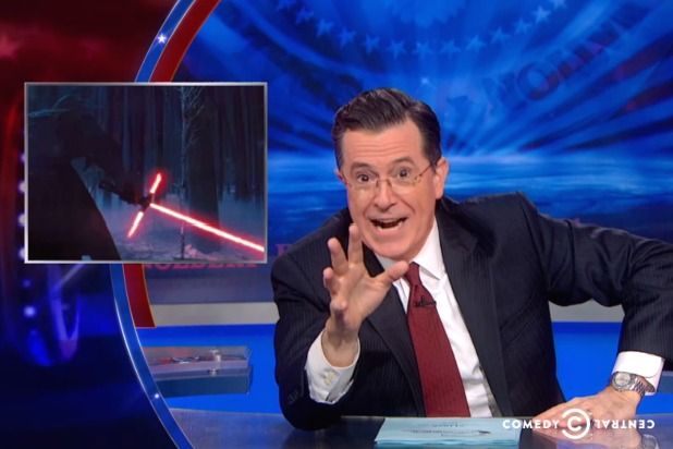 Spoilery Gonna Spoil: Stephen Colbert, Harrison Ford a Reddit navrhujú riešenia pre spoilerov Force Awakens.