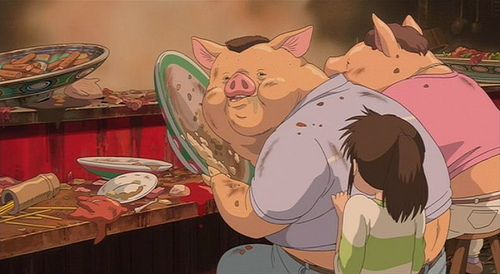 نامه استودیو Ghibli به یک طرفدار در مورد تحول خوک در روحیه دور توضیح می دهد