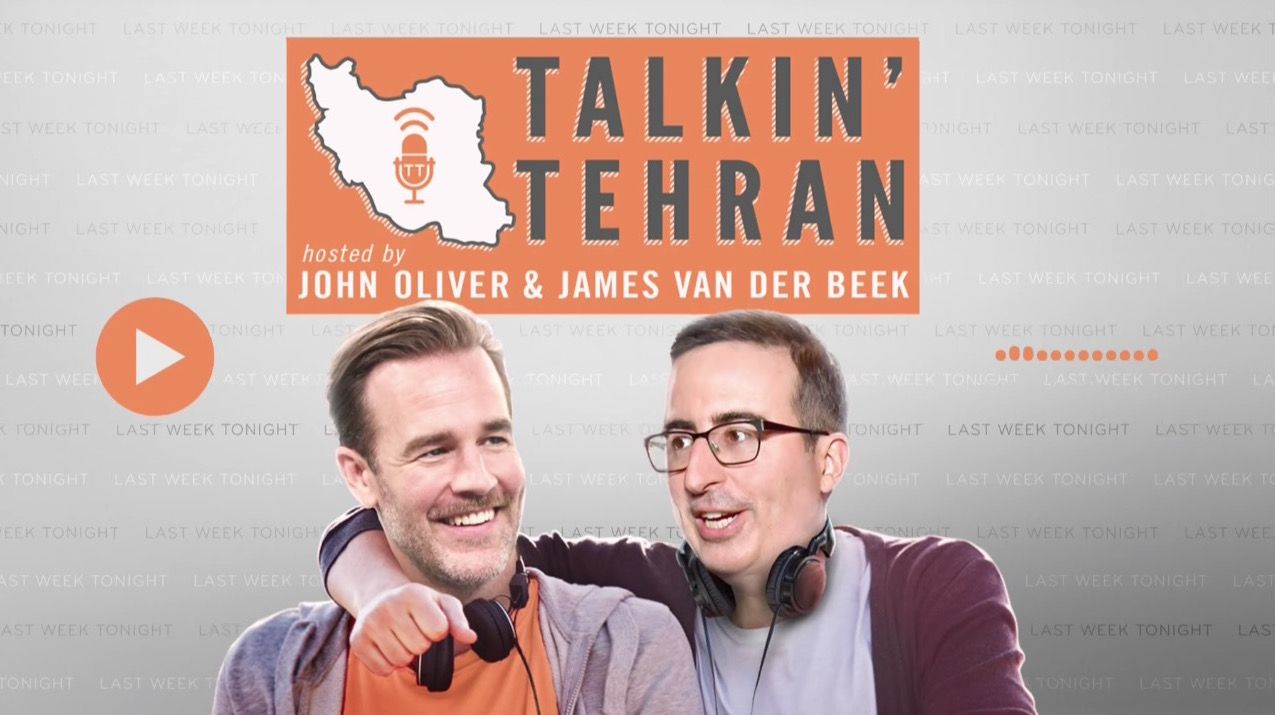 Lucruri pe care le-am văzut astăzi: De ce nu poate fi fals acest podcast John Oliver / James Van Der Beek despre politica iraniană?