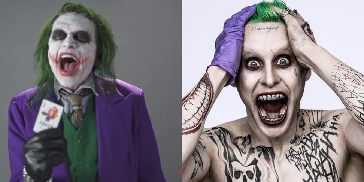 Ach gu h-onarach, Dè an Joker as miosa: Jared Leto no Tommy Wiseau?