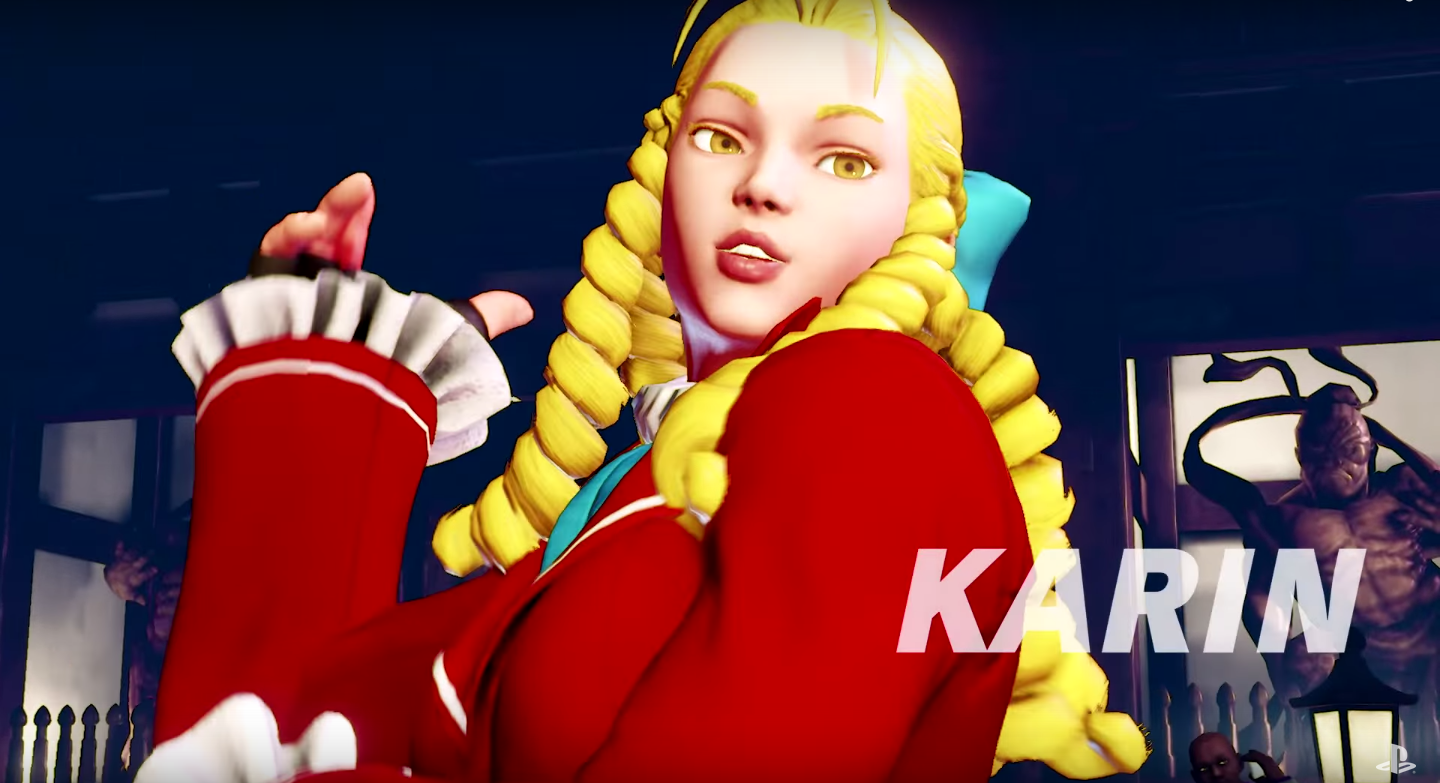 Street Fighter V מחזיר את קארין - ואת צחוקה של האצילה