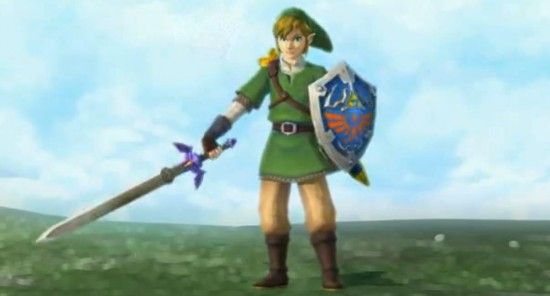Skyward Sword 확인: Wii에서 왼손잡이 링크가 오른손잡이인 경우