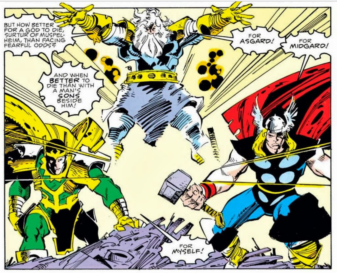 Loki, Thor #79'da Yüce Büyücü pelerini giyiyor (Kredi: Marvel Comics)