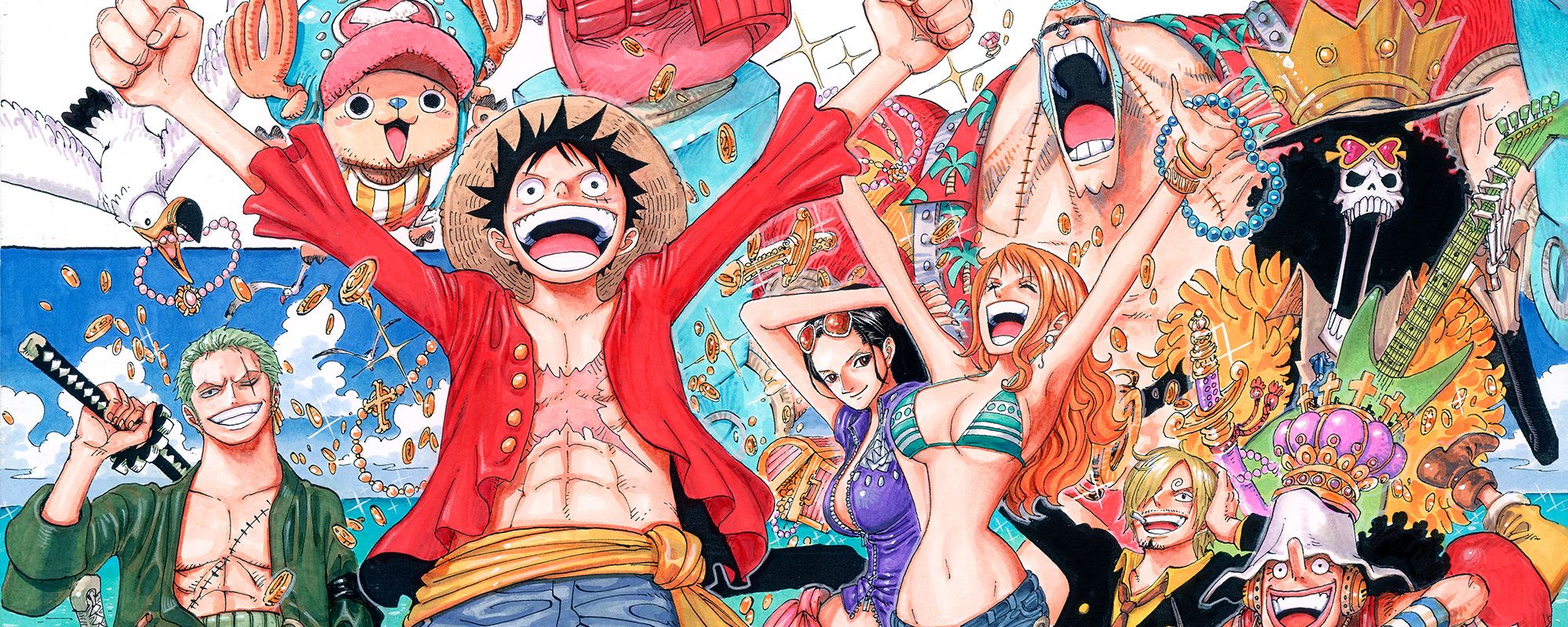 One Piece navega hacia 2021 con 1000 capítulos de manga y mucha celebración