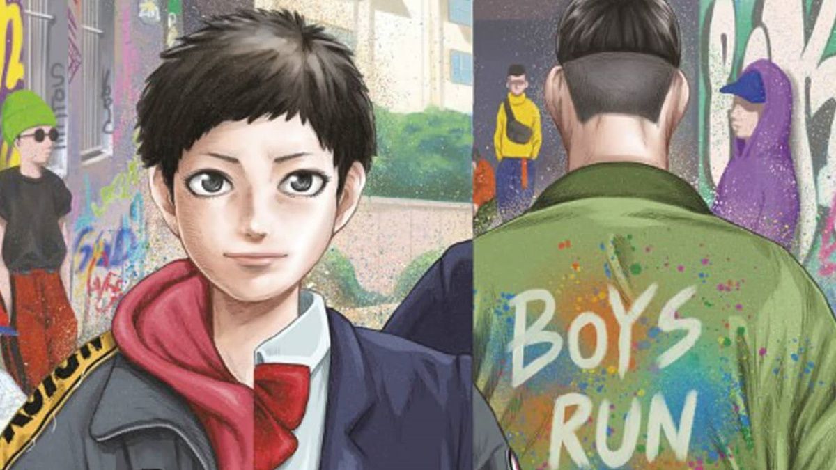 Qürur Ayı Oxuyur: Oğlanlar Riot Manga Run, Küçə modası ilə özünü qucaqlayan Trans Gənc göstərir