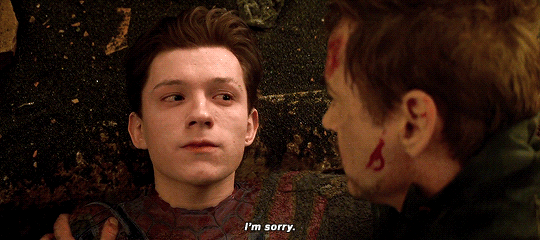 Peter Parker qal lil Tony Stark hu