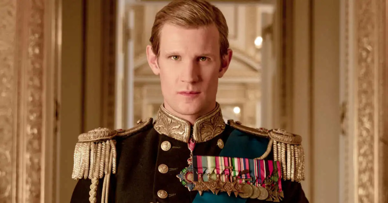   مات سميث مثل الأمير فيليب على Netflix's The Crown