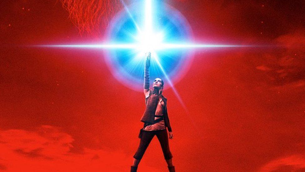 Star Wars'ta Rey: Son Jedi afişi