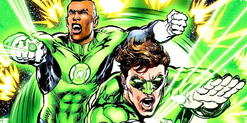 Fancastimme John Stewartille ja Hal Jordanille elokuvassa Lanterns