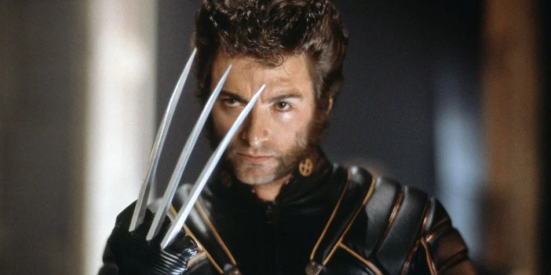   X2'de Wolverine rolünde Hugh Jackman