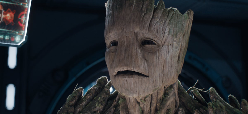 Donc, à propos de cette ligne Groot dans 'Guardians of the Galaxy Vol. 3’ …