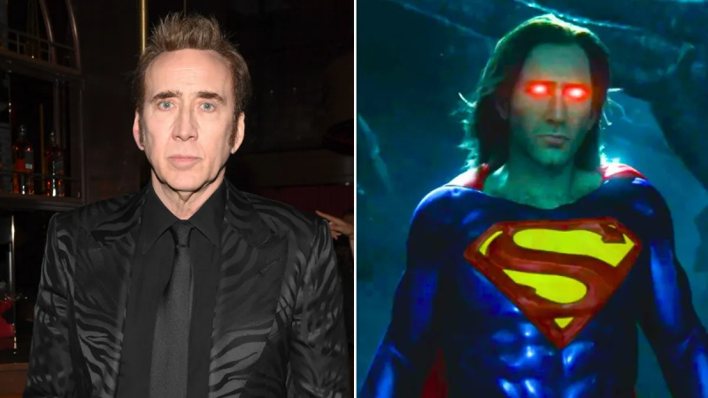 Nicolas Cage odhaľuje „The Flash“ úplne zmenil svoj portrét bez toho, aby mu to povedal