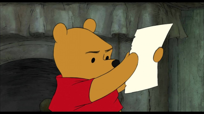  Pooh se pone manos a la obra como autor.