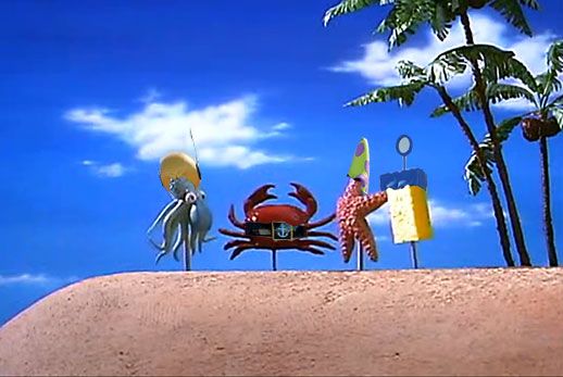 SpongeBob фильмі: судан шыққан губка жұмсақ қорқынышты