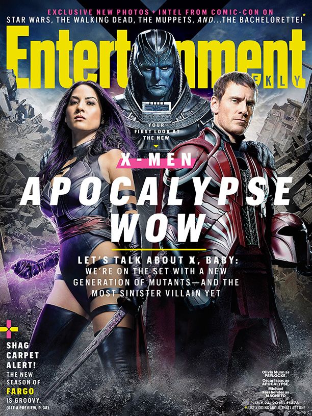 Olīvija Munna par X-Men: Apokalipses spēcīgā, nāvējošā, spēcīgā psihokola un viņas kostīms