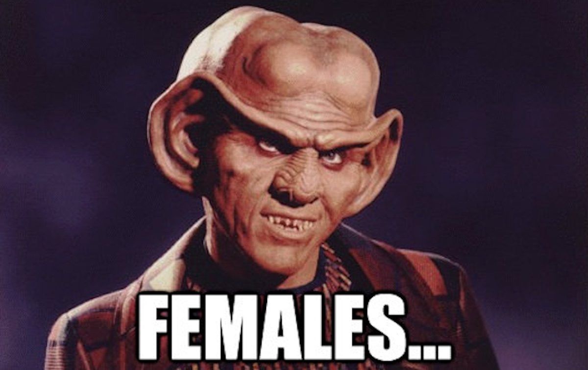 Ferengi સ્ત્રીઓ meme