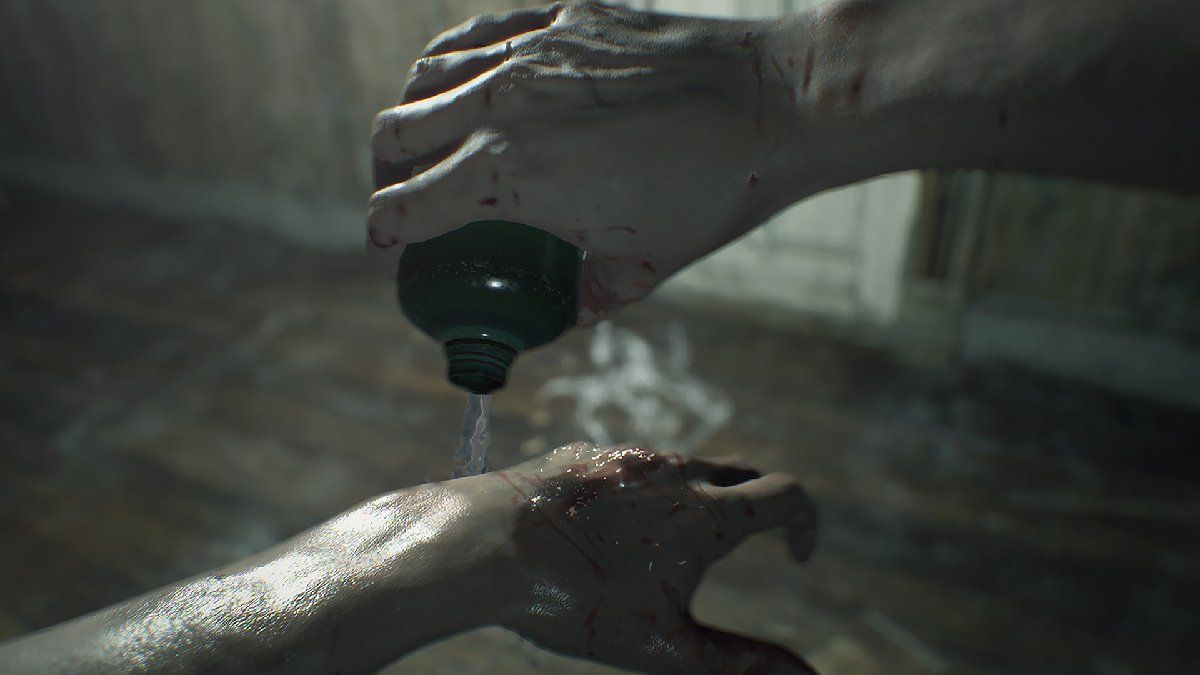 Agua curativa de Resident Evil