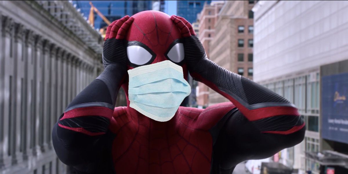 Lucruri pe care le-am văzut astăzi: Tom Holland postează o imagine dublă-mascate Spider-Man din setul următorului film