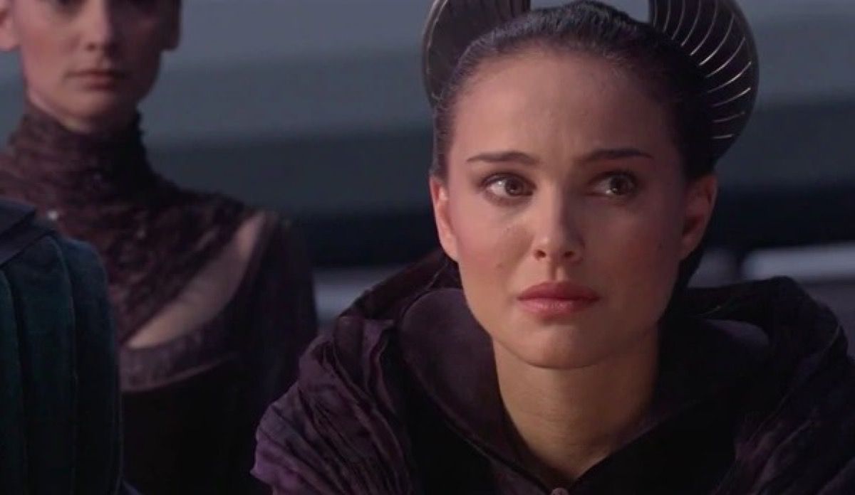 Padmé, Star Wars: Revenge of the Sith'te Senato'da.