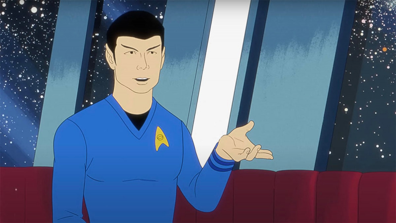 Spock ne devrait pas faire de bêtisier