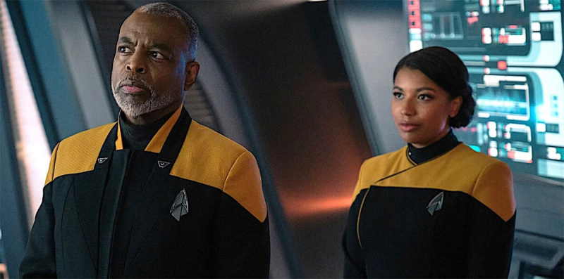   Alandra La Forge y Geordi La Forge en'Star Trek: Picard'