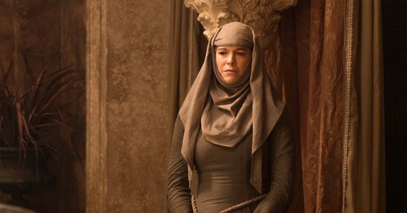   Una foto de Hannah Waddingham como Septa Unella en Game of Thrones