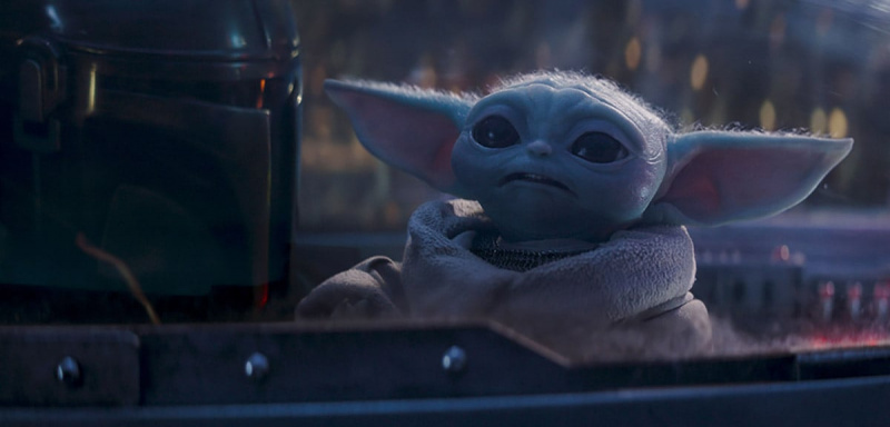 Baby Yoda Watch: Někdy jste opravdu jen na projížďku