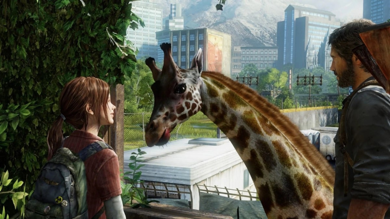 Kāpēc fināla žirafes ainas hits atšķiras spēles versijā “The Last of Us”