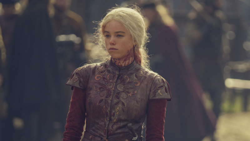   Rhaenyra Targaryen kehrt blutig und triumphierend von ihrer Jagd in House of the Dragon Episode 3 zurück
