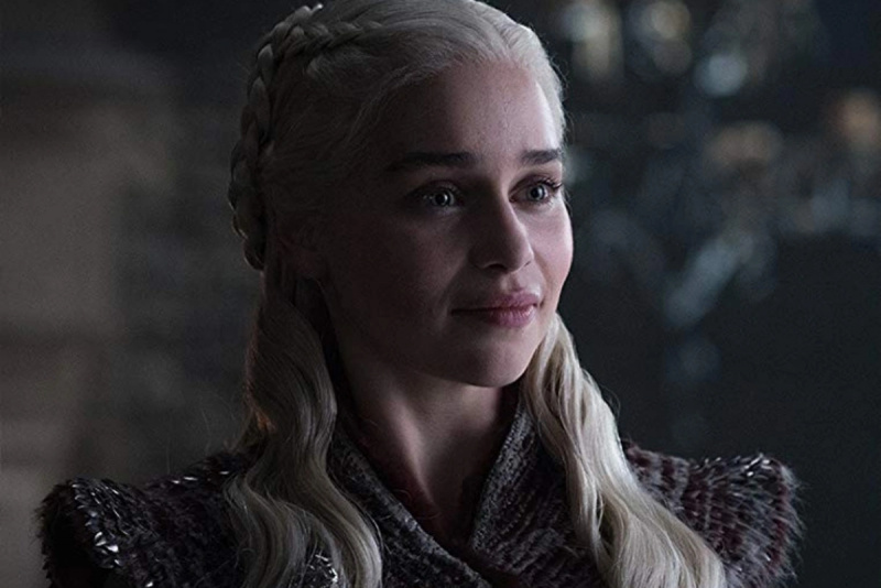   Nahaufnahme von Daenerys Targaryen in HBO's Game of Thrones.